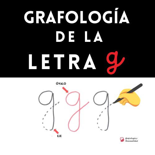 Grafología de la letra g