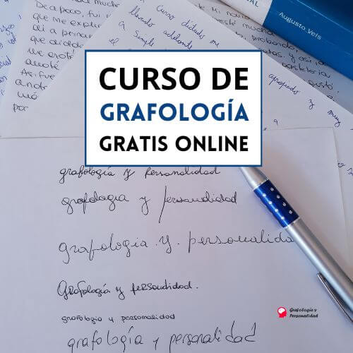 Curso de Grafología Gratis en línea