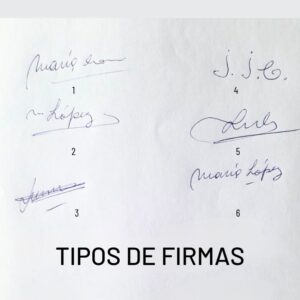 Tipos de firmas